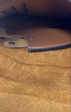 Load image into Gallery viewer, Vintage Womens Brown Leather Card Holder Snap Closure Clutch Wallet Organizer