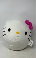 Load image into Gallery viewer, Sanrio Hello Kitty Cloud White And Bright Pink Bow Plush Travel Head Pillow