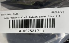 Load image into Gallery viewer, Aldo Womens Agwenna Black Square Toe Lace-Up Oxford Shoes Size 6.5