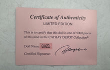 Load image into Gallery viewer, Cathay Collection Multicolor Gunzel Limited Edition Porcelain Doll With Box