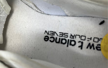Load image into Gallery viewer, New Balance Boys 247 KL247WBP Black White Sneaker Shoes Size 11 No Insole
