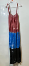 Load image into Gallery viewer, Zara Womens Multicolor Tie-Dye Sleeveless Scoop Neck Maxi Dress Size Small