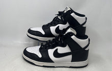 Load image into Gallery viewer, Nike Mens Dunk High Black And White High Top Lace-Up Sneaker Shoes Size 11