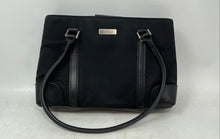Load image into Gallery viewer, Liz Claiborne Womens Black Pockets Double Handle Satchel Handbag With Wallet