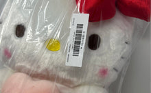 Load image into Gallery viewer, Hello Kitty Holding Pink Heart White Plush Toy With Bright Red Satin Bow