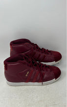 Load image into Gallery viewer, Adidas Mens Pro Model J Red Round Toe Lace-Up Sneakers Shoes Size 6.5