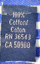 Load image into Gallery viewer, Tommy Hilfiger Mens Blue White Striped Cotton Long Sleeve Dress Shirt Size 16.5