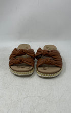 Load image into Gallery viewer, Sam Edelman Womens Brown Leather Open Toe Slip-On Slide Sandals Size 6.5M