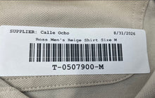 Load image into Gallery viewer, Hugo Boss Mens Beige Short Sleeve Collared Slim Fit Stretch Polo Shirt Size M