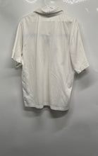 Load image into Gallery viewer, Nike Mens White Short Sleeve Collared Golf Polo Shirt Size Medium
