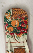 Load image into Gallery viewer, Authentic Tory Burch Womens Orange White Fruit Basket Flip-Flop Sandals Size 9 M