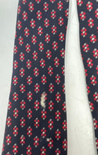 Load image into Gallery viewer, Christian Dior Mens Blue Red Printed Adjustable Designer Tie
