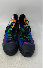 Load image into Gallery viewer, Chingasos Unisex Multicolor Round Toe Lace-Up Sneaker Shoes Size M8 W9.5