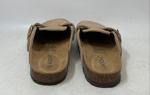 Load image into Gallery viewer, Kidmi Womens Brown Suede Adjustable Buckle Strap Slip-On Mule Sandals Size EU 39