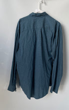 Load image into Gallery viewer, Van Heusen Mens Green Plaid Long Sleeve Collared Dress Shirt Size 2XL 18-18 1/2