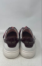 Load image into Gallery viewer, Kate Spade New York Womens White Burgundy Berry Sneaker Shoes Size 9.5B