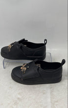 Load image into Gallery viewer, Mini Melissa Kids Jelly Pop Safari Black Hook & Loop Sneaker Shoes Size 11
