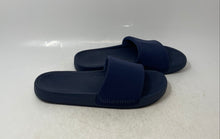 Load image into Gallery viewer, LuLulemon Mens Restfeel Navy Blue Open Toe Slip-On Slide Sandals Size 8