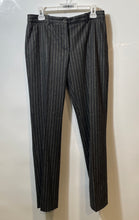 Load image into Gallery viewer, Michael Kors Womens Black White Striped Pockets Dress Pants Size 8