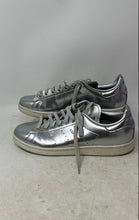 Load image into Gallery viewer, Adidas Mens Stan Smith FW5363 Silver Lace-Up Low Top Sneaker Shoes Size 9