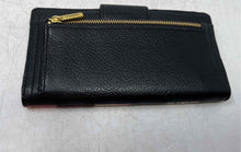 Load image into Gallery viewer, Fossil Womens Multicolor Leather Patchwork Logan RFID Tab Bifold Wallet