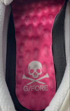 Load image into Gallery viewer, G/Fore Womens Tuxedo Gallivanter Gray Pink Leather Lace-Up Golf Shoes Size 11