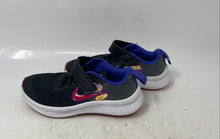 Load image into Gallery viewer, Nike Kids Star Runner 3 SE DJ4697-013 Black Red Blue Sneaker Shoes Size 12C
