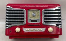 Load image into Gallery viewer, Teac Model SL-D80-R Red Deluxe CD Player Digital Clock Radio Not Tested