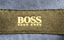 Load image into Gallery viewer, Hugo Boss Mens Blue Long Sleeve Collared Button-Up Shirt Size Large