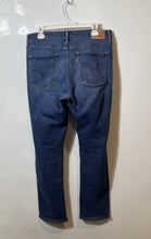 Load image into Gallery viewer, Levi's Womens Blue Denim Medium Wash Pockets Mid Rise Skinny Leg Jeans Size 14