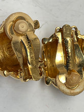 Load image into Gallery viewer, Authentic Swarovski Women's Gold-Tone Pave Crystal Earrings