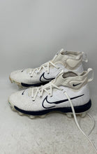Load image into Gallery viewer, Nike Mens Alpha Huarache NXT MCS White Blue Lace-Up Baseball Cleats Size 8.5