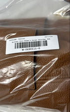 Load image into Gallery viewer, Michael Kors Womens Brown Leather Charm Inner Pocket Zipper Shoulder Bag