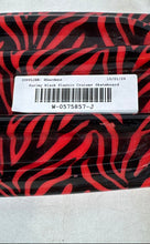 Load image into Gallery viewer, MoBoard Black Red Zebra Print Graphic Design Plastic Cruiser Complete Skateboard
