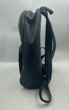 Load image into Gallery viewer, Louis Feraud Womens Blue Leather Inner Pockets Shoulder Backpack