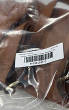 Load image into Gallery viewer, Michael Kors Womens Brown Pebbled Leather Single Strap Lined Shoulder Bag