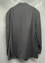 Load image into Gallery viewer, Vinci Mens Gray Pocket Notch Lapel Single-Breasted Two-Button Suit Jacket Sz 48L