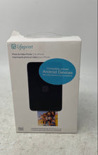 Load image into Gallery viewer, Lifeprint LP001-2 Black 2X3 Portable Photo Video Mobile Printer Not Tested