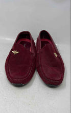 Load image into Gallery viewer, Alberto Fellini Mens Red Moc Toe Slip-On Driving Loafer Shoes Size 10.5