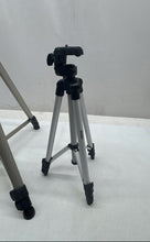 Load image into Gallery viewer, Vivitar MX-2000 Compact Silver Black Telescopic Stands Tripod With Case