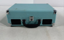 Load image into Gallery viewer, Victrola VSC-550BT Blue Bluetooth Turntable Record Player w/ 3 Speed Not Tested