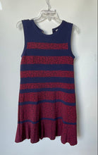 Load image into Gallery viewer, Michael Kors Womens Blue Red Printed Sleeveless Shift Dress Size Large