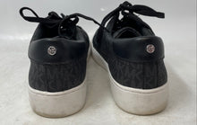 Load image into Gallery viewer, Michael Kors Mens Black Signature Print Lace-Up Sneakers Shoes Size 10