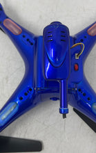 Load image into Gallery viewer, Syma X5 SW FPV Real-Time Blue Radio Controlled Drone With Accessories Not Tested