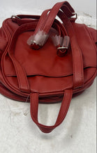 Load image into Gallery viewer, Rosetti Womens Red Pebbled Faux Leather Adjustable Strap Mini Backpack With Tag