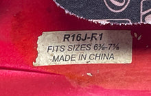 Load image into Gallery viewer, Rawlings R16J-R1 Red Baseball Batting Helmet With Face Mask Size 6 3/8-7 1/8