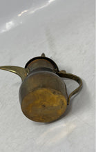 Load image into Gallery viewer, Golden Tone Engraved Hinged Lid Tableware Dallah Serving Teapot