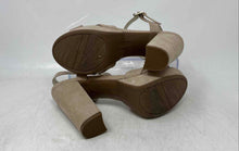 Load image into Gallery viewer, Anne Klein Womens Lalima 2 Brown Open Toe High Block Platform Heels Size 7.5 M