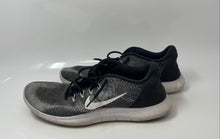 Load image into Gallery viewer, Nike Mens Flex RN 2018 White Black Lace-Up Low Top Running Shoes Size 15