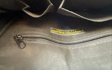 Load image into Gallery viewer, Christian Siriano Womens Black Leather Adjustable Strap Crossbody Purse